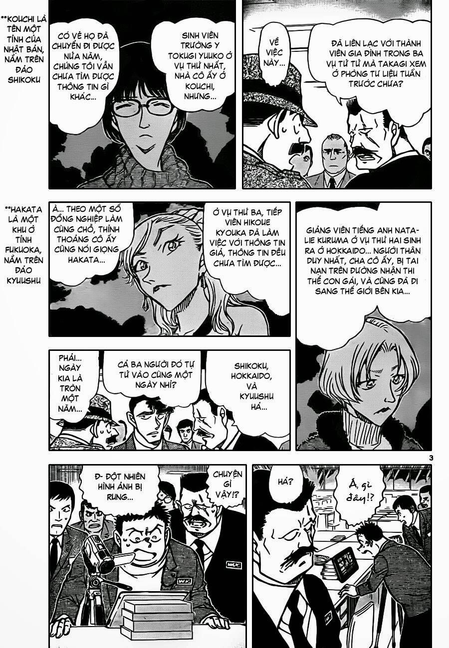 Thám Tử Lừng Danh Conan Chap 806 - Next Chap 805