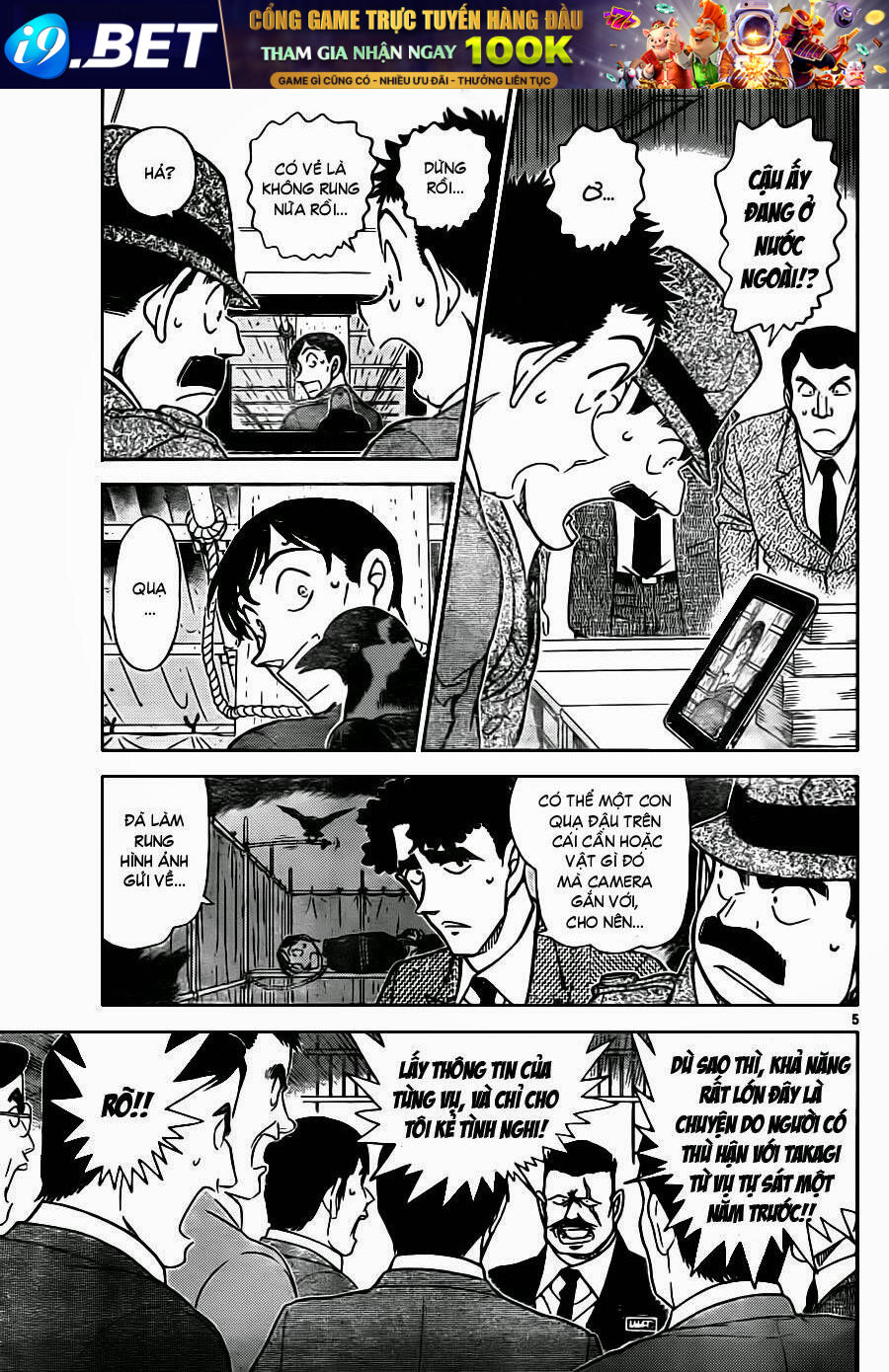 Thám Tử Lừng Danh Conan Chap 806 - Next Chap 805