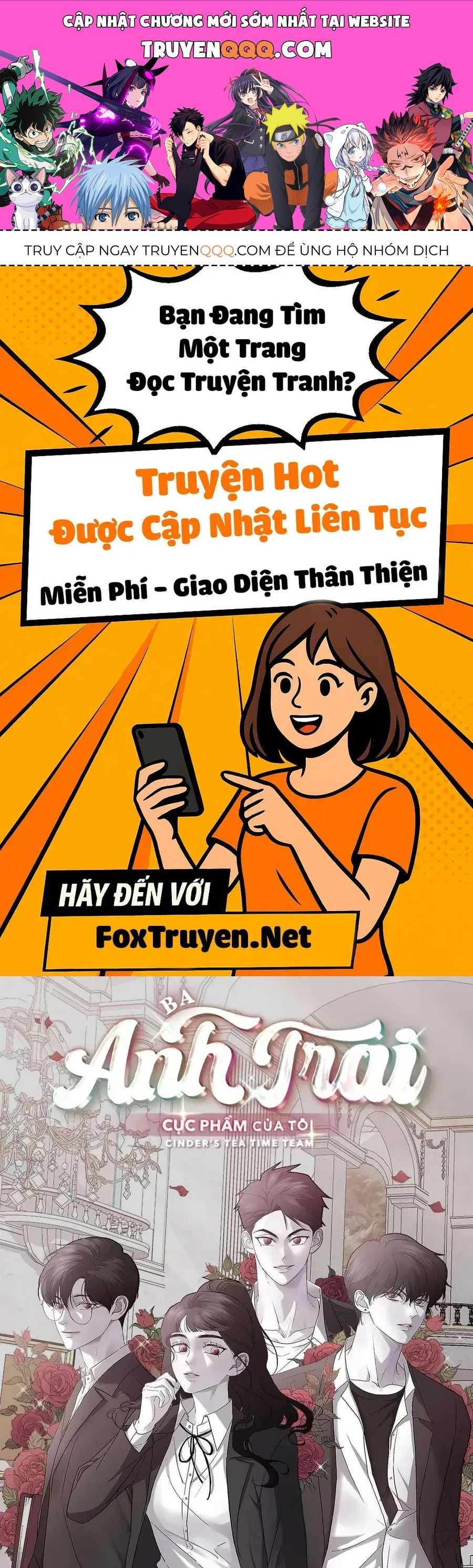 Ba Người Anh Trai Cực Phẩm Của Tôi Chap 109 - Next Chap 108