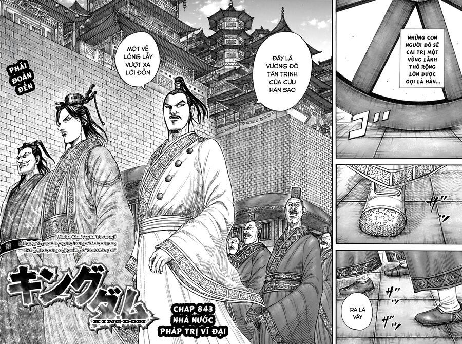 Kingdom - Vương Giả Thiên Hạ Chap 843 - Next Chap 844