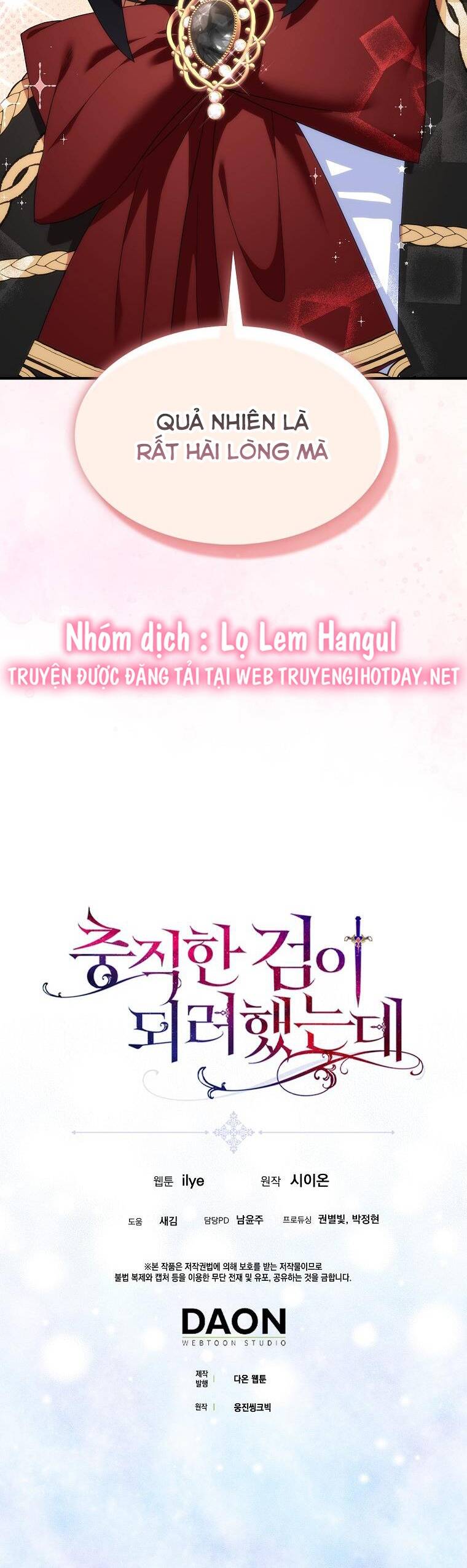 Nguyện trở thành thanh kiếm trung thành bảo vệ em Chap 72 - Next Chap 71