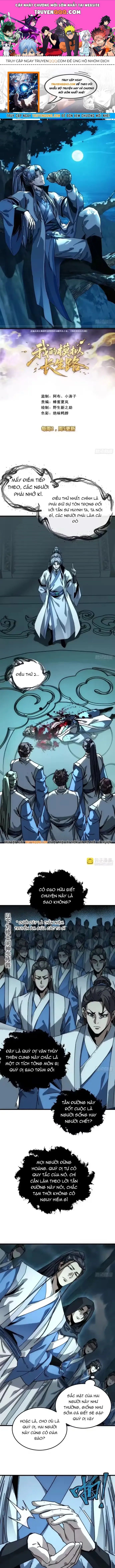 Ta Mô Phỏng Con Đường Trường Sinh Chap 40 - Next Chap 39