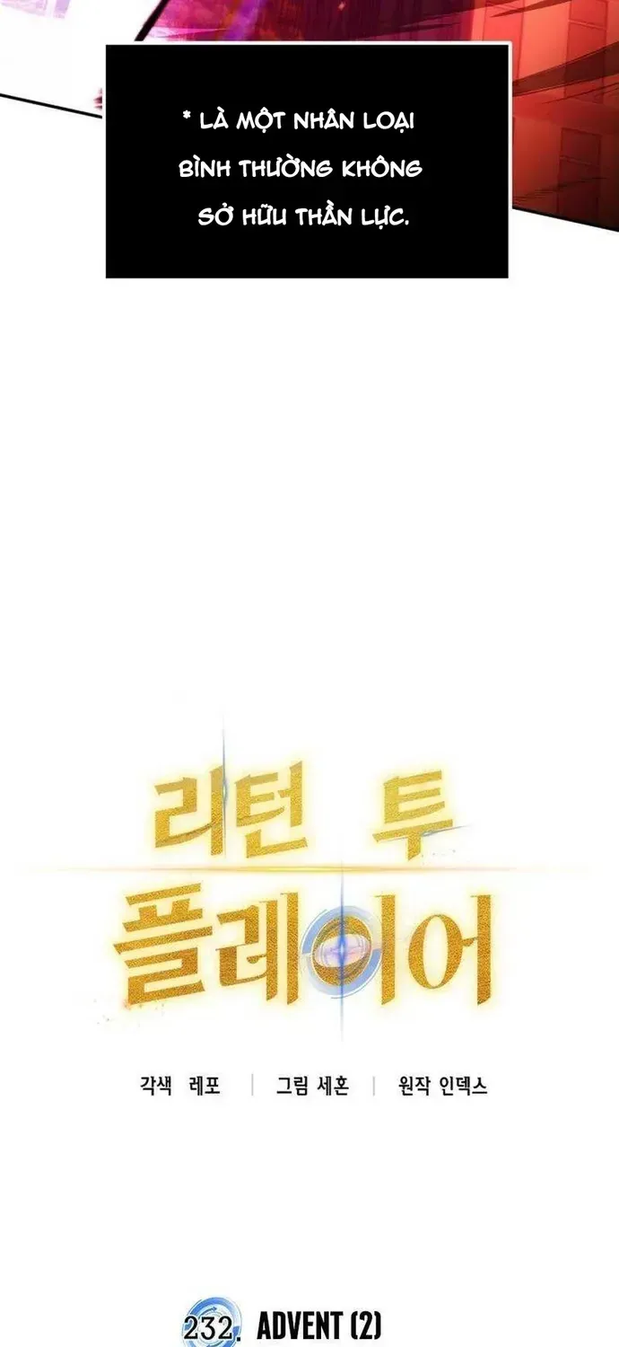 Trở Lại Thành Người Chơi Chap 232 - Next Chap 231