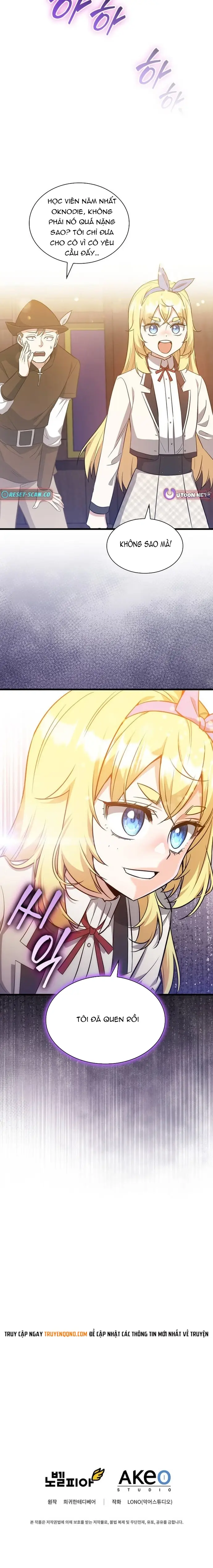 Trở Thành Con Gái Của Kẻ Phản Diện Trong Học Viện Chap 41 - Next Chap 40