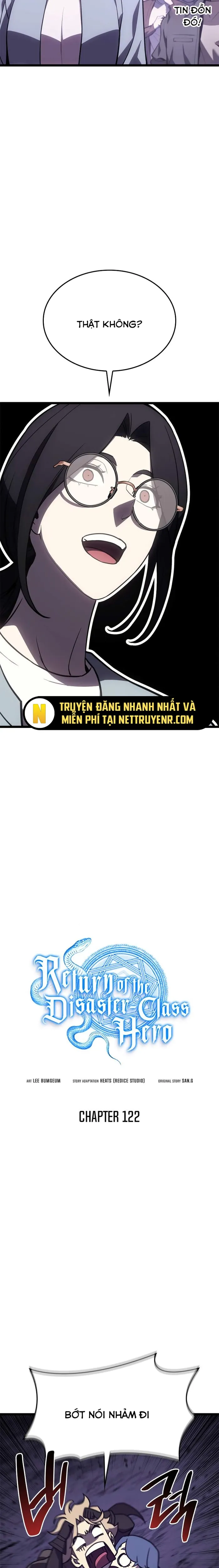 Sự Trở Lại Của Anh Hùng Cấp Thảm Họa Chap 122 - Next Chap 121
