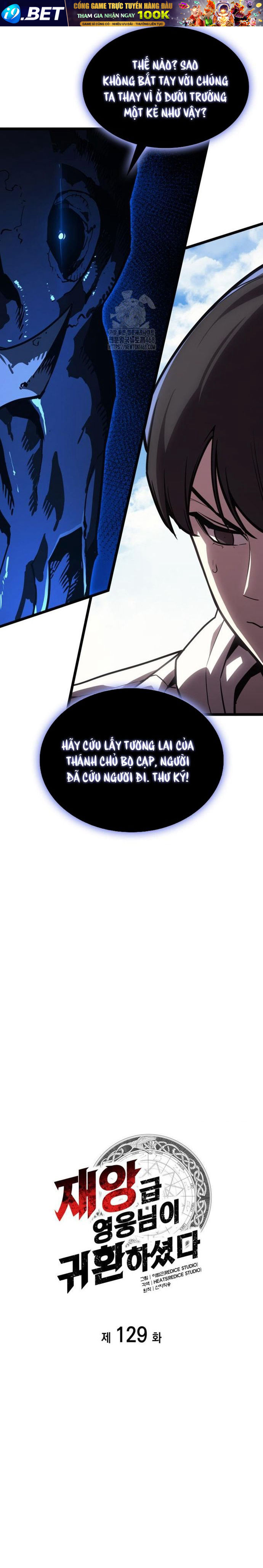 Sự Trở Lại Của Anh Hùng Cấp Thảm Họa Chap 129 - Next Chap 128.1