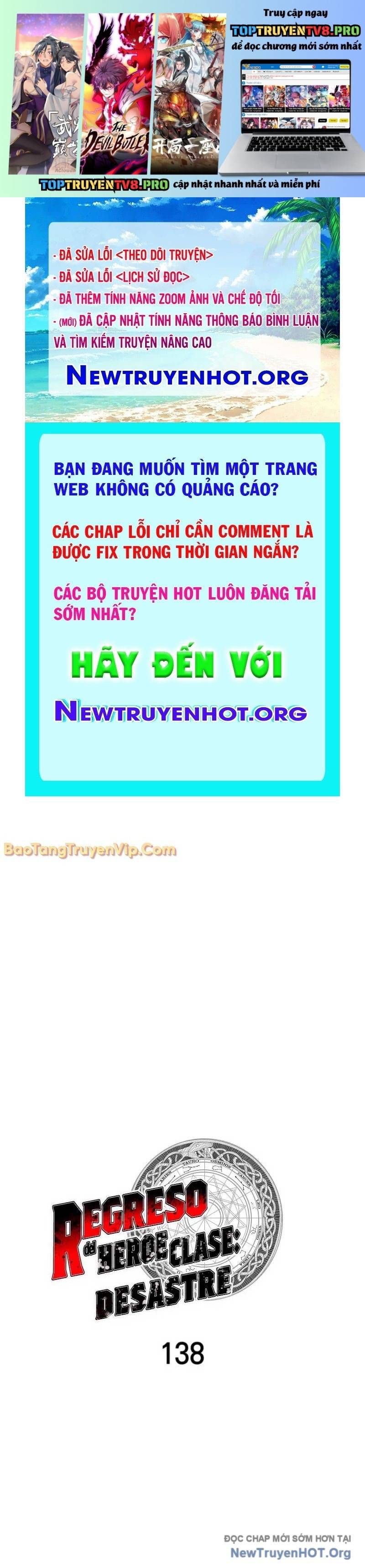 Sự Trở Lại Của Anh Hùng Cấp Thảm Họa Chap 138 - Next Chap 137