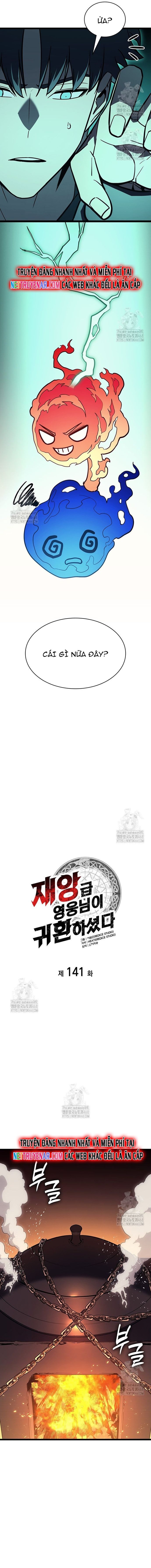Sự Trở Lại Của Anh Hùng Cấp Thảm Họa Chap 141 - Next Chap 140