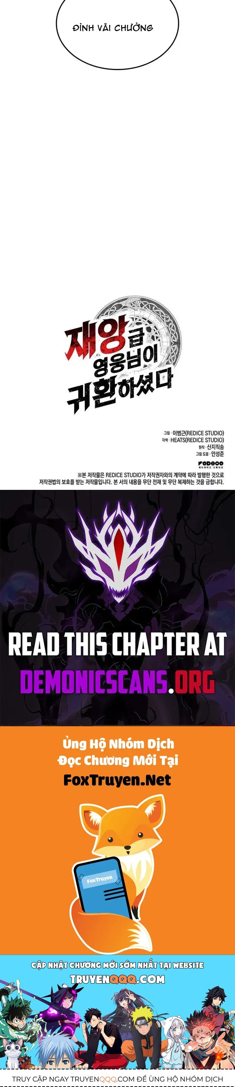 Sự Trở Lại Của Anh Hùng Cấp Thảm Họa Chap 160 - Next Chap 159