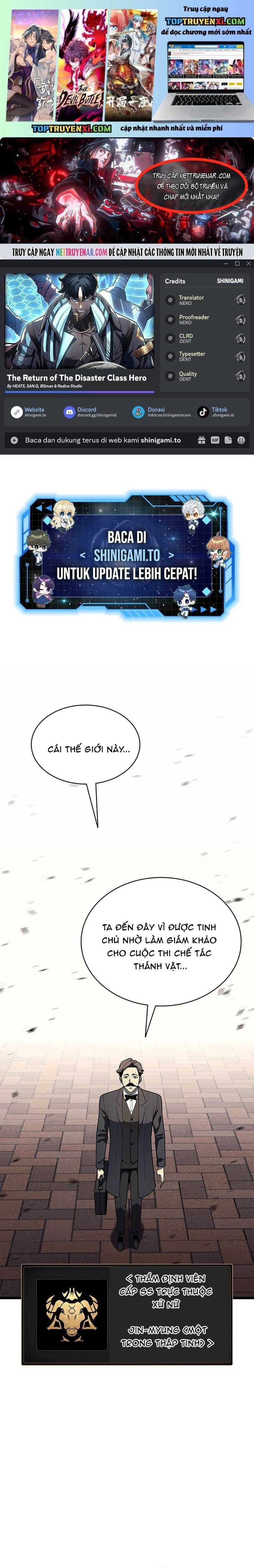 Sự Trở Lại Của Anh Hùng Cấp Thảm Họa Chap 161 - Next Chap 160