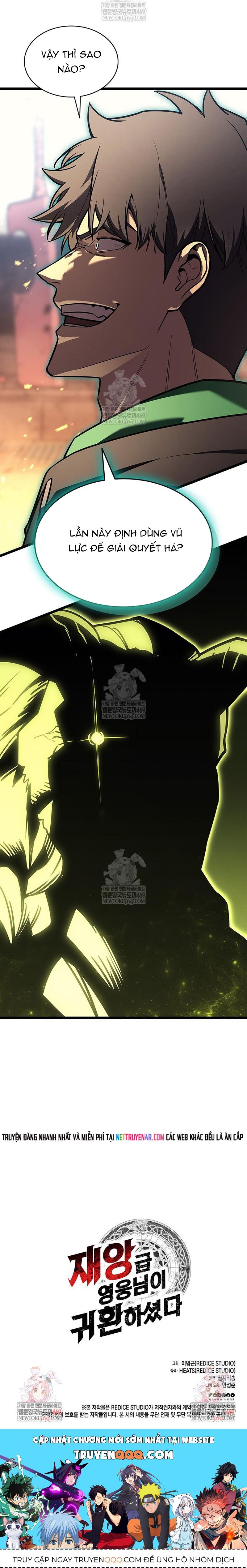 Sự Trở Lại Của Anh Hùng Cấp Thảm Họa Chap 162 - Next Chap 161