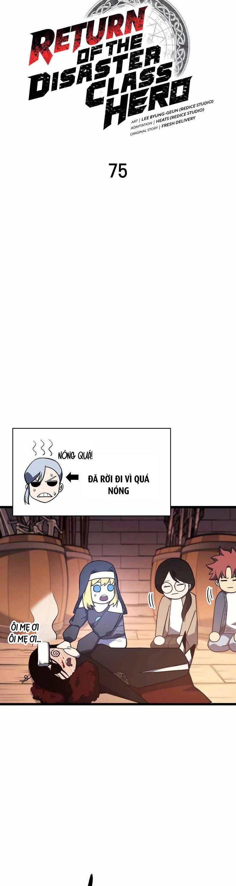 Sự Trở Lại Của Anh Hùng Cấp Thảm Họa Chap 75 - Next Chap 74