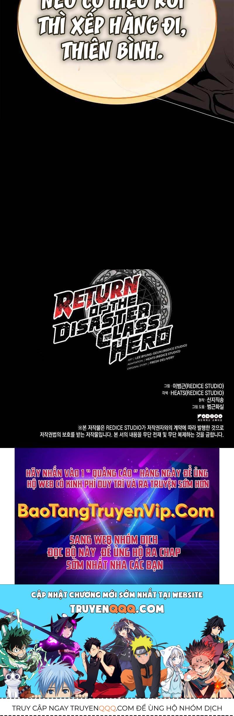 Sự Trở Lại Của Anh Hùng Cấp Thảm Họa Chap 76 - Next Chap 75