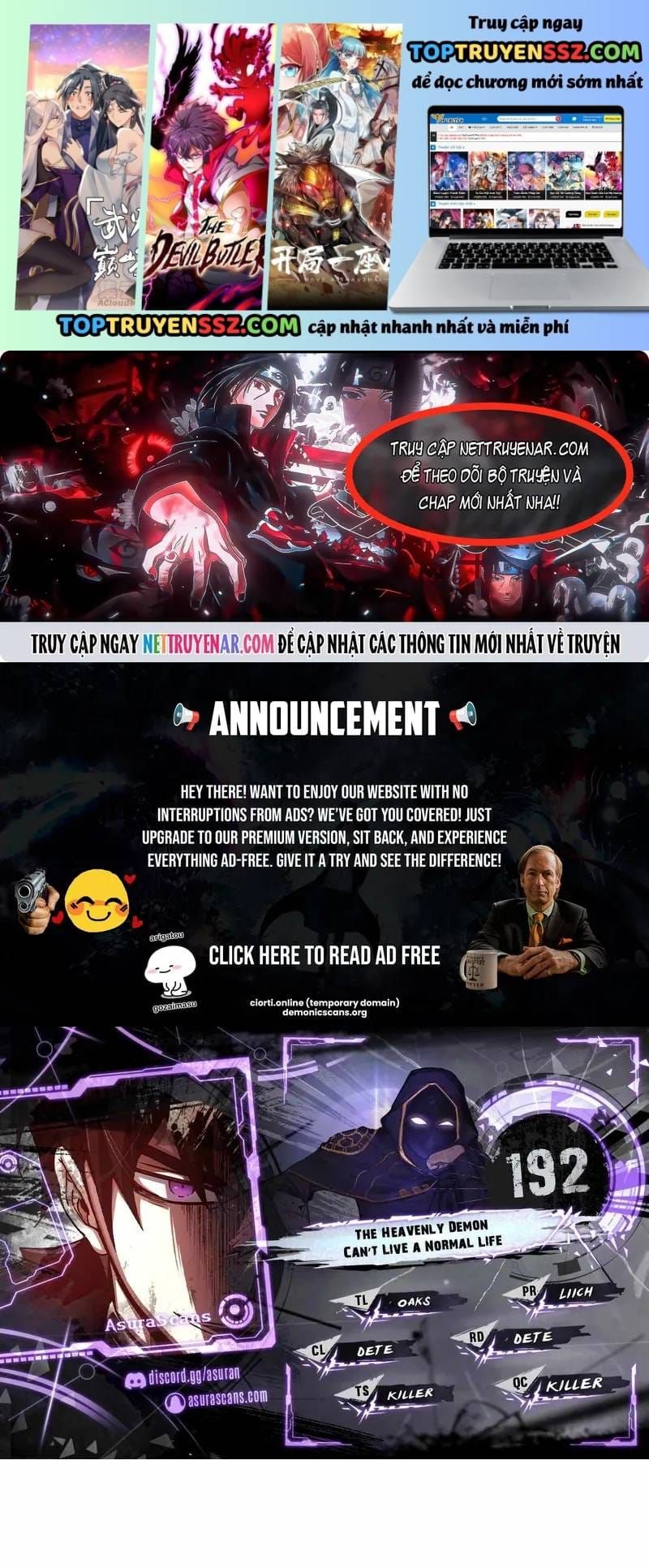Thiên Quỷ Chẳng Sống Nổi Cuộc Đời Bình Thường Chap 192 - Next Chap 191