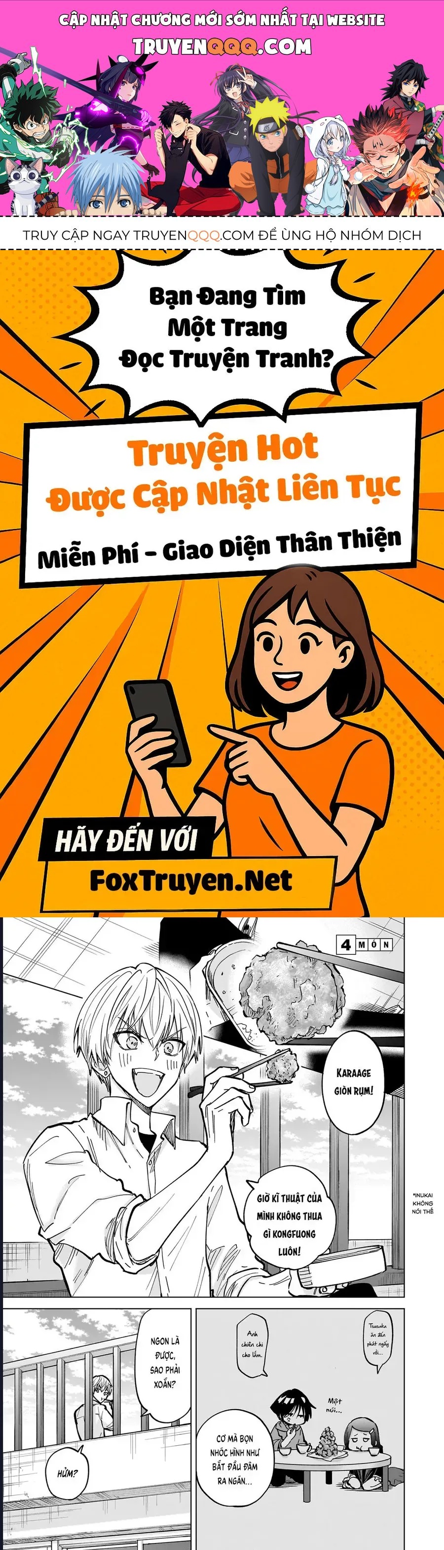 Tên Đầu Gấu Và Bữa Ăn Khoa Học Chap 4 - Next Chap 5