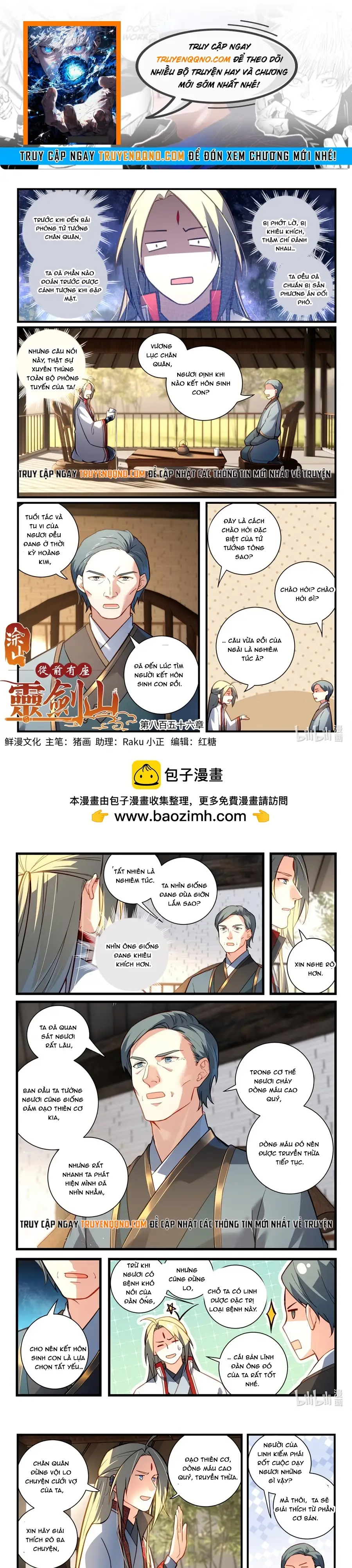 Tung Tiền Hữu Tọa Linh Kiếm Sơn Chap 855 - Next Chap 854