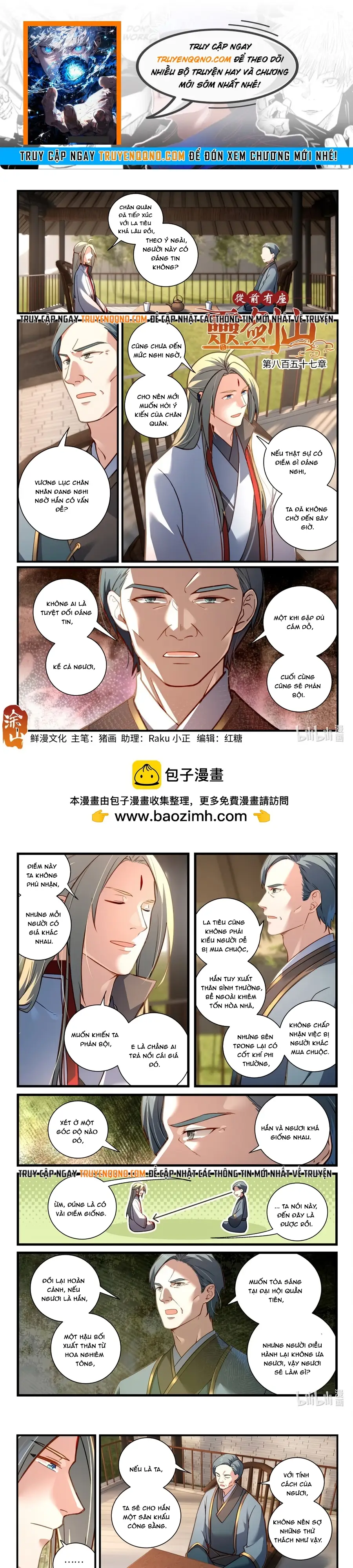 Tung Tiền Hữu Tọa Linh Kiếm Sơn Chap 856 - Next Chap 855