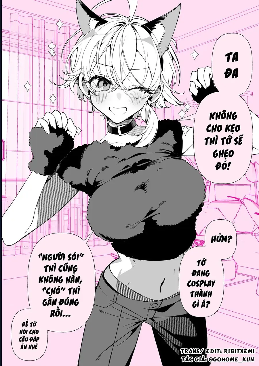 Bạn gái nam tính với độ ẩm cao