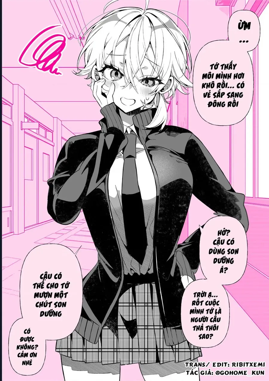 Bạn gái nam tính với độ ẩm cao