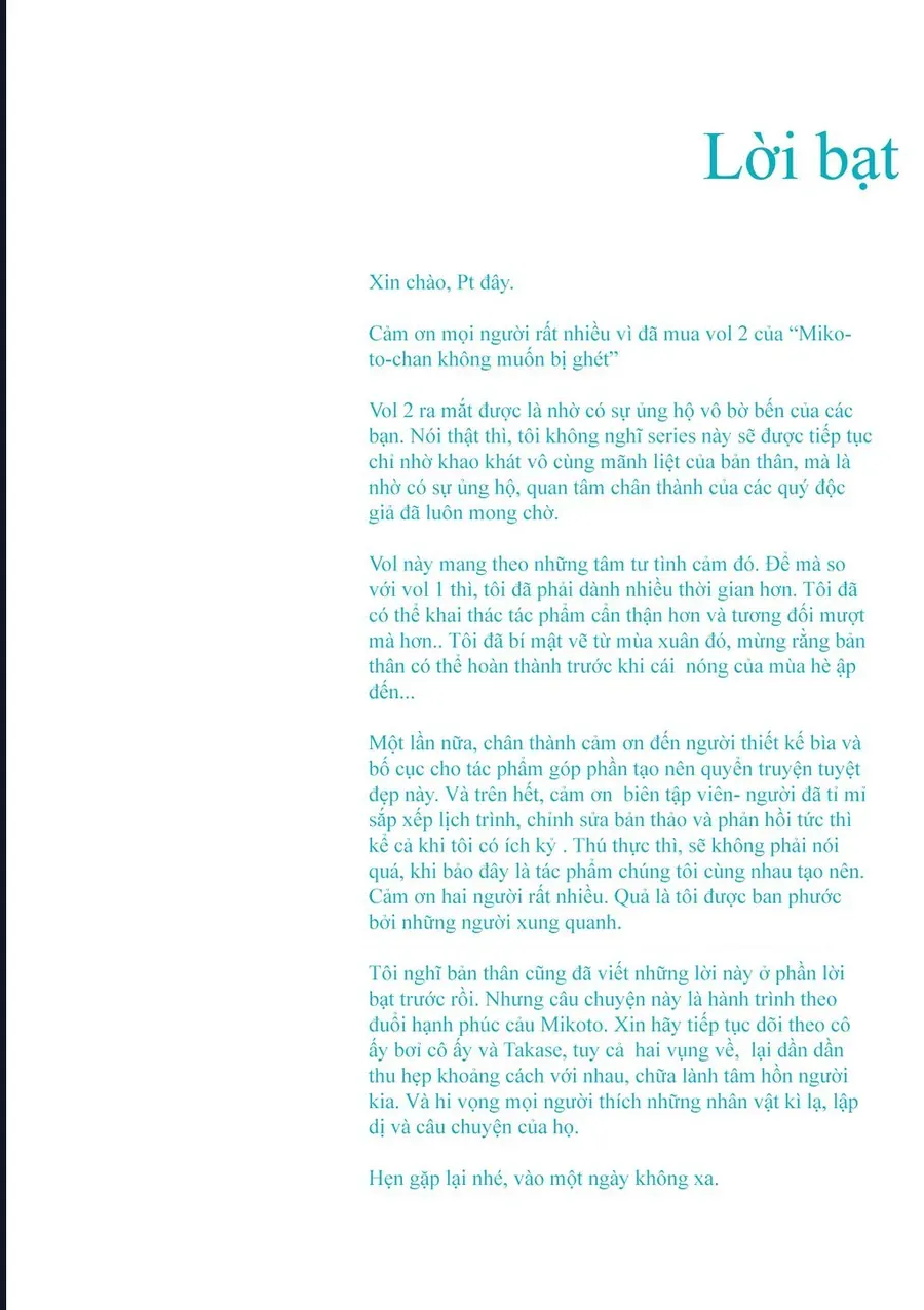 Mikoto-Chan Wa Kirawaretakunai! Chap 30 - Next Chap 31