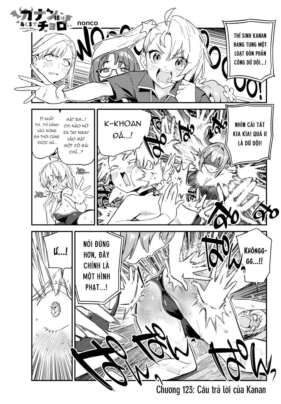 Kanan-sama wa Akumade Choroi Chap 123 - Next Chap 122