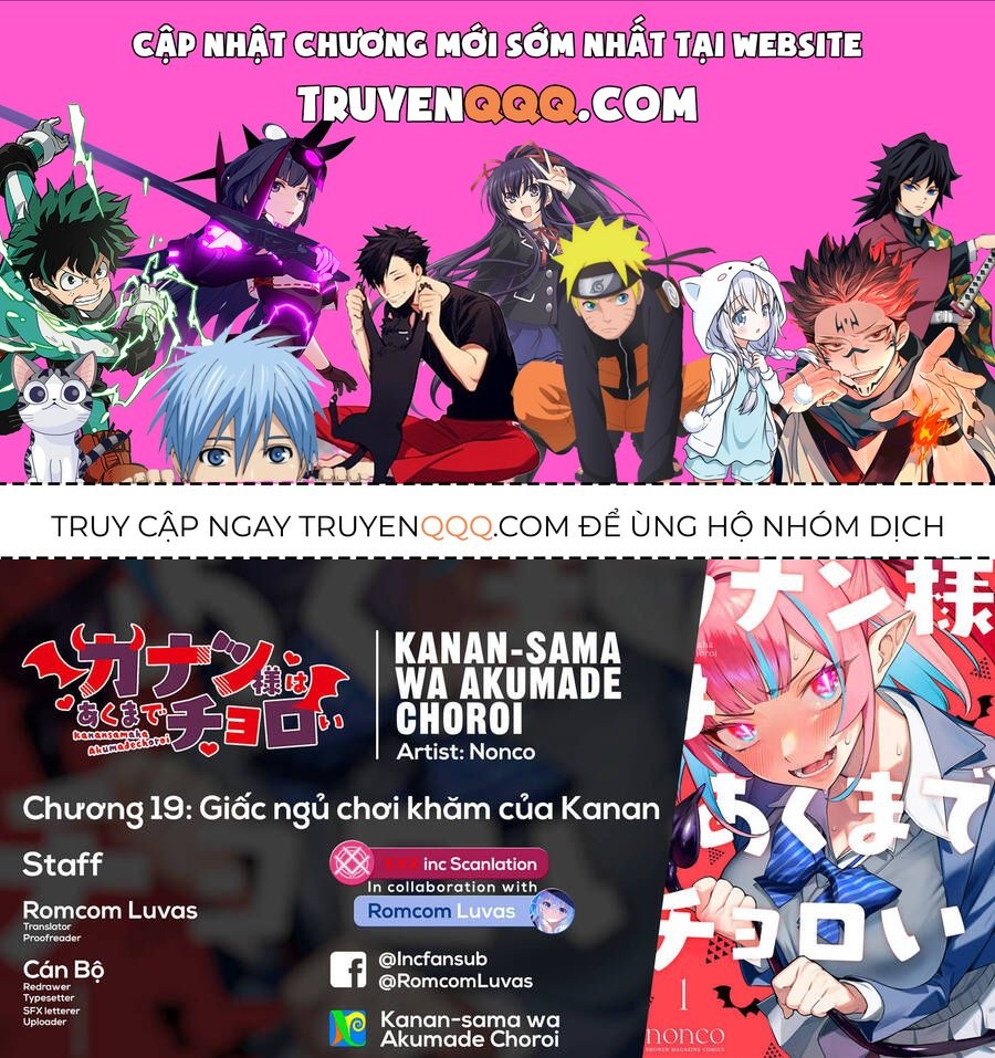 Kanan-sama wa Akumade Choroi Chap 18 - Next Chap 17