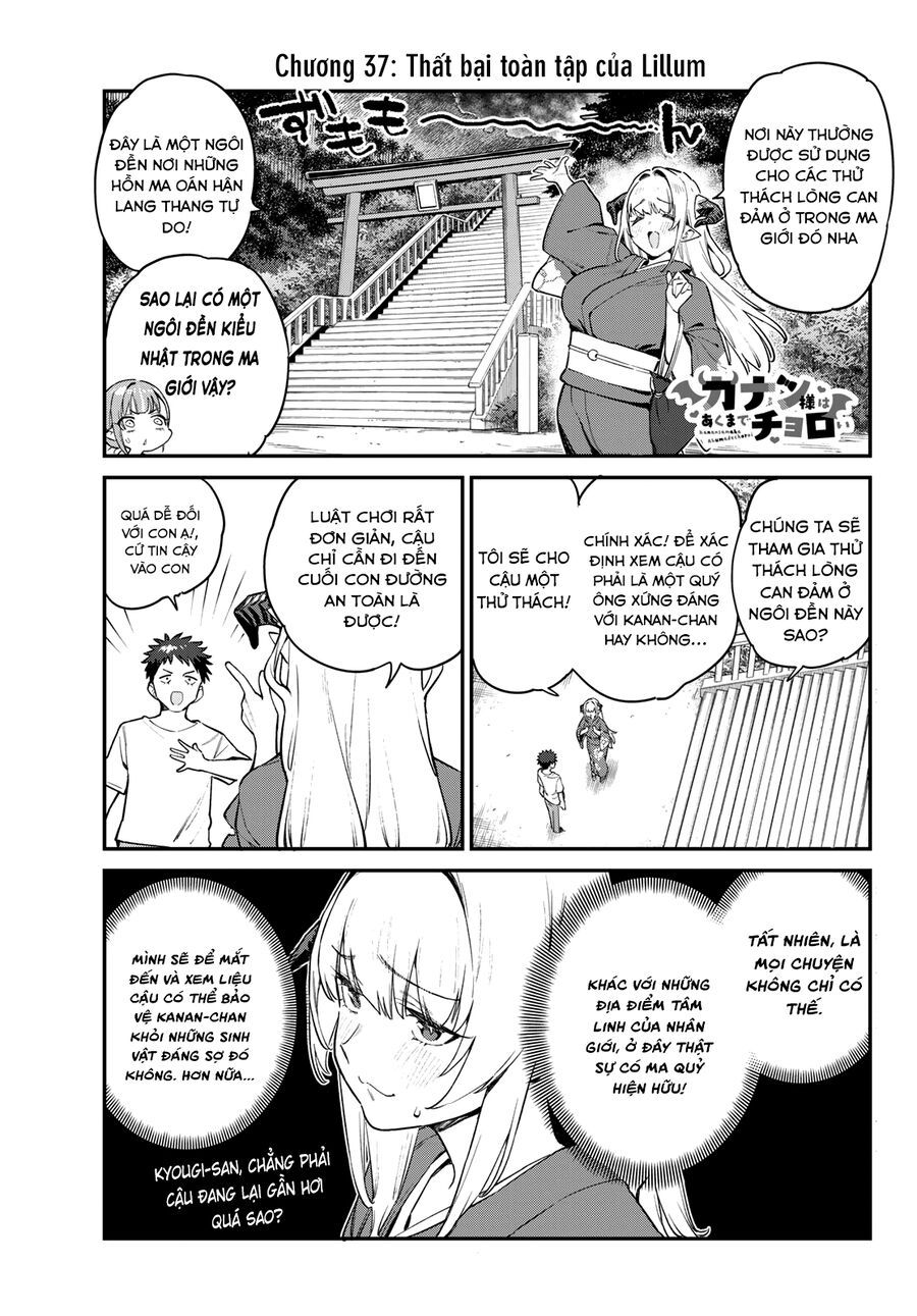 Kanan-sama wa Akumade Choroi Chap 37 - Next Chap 36