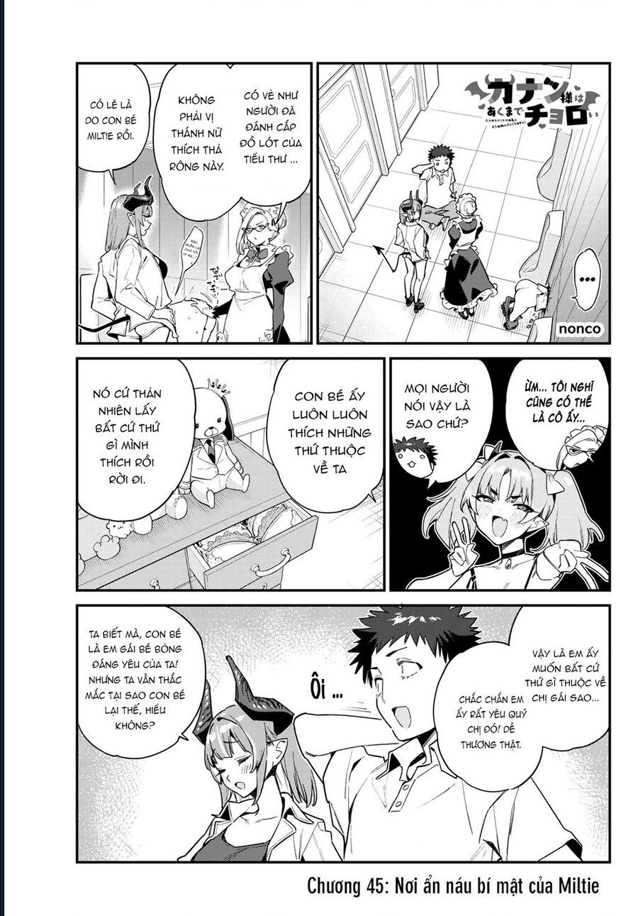 Kanan-sama wa Akumade Choroi Chap 45 - Next Chap 44