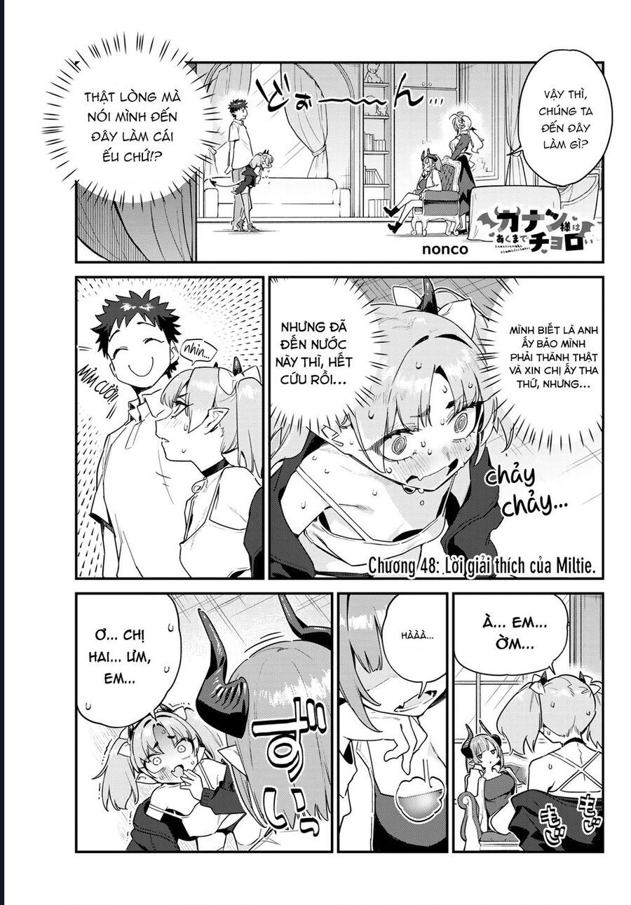 Kanan-sama wa Akumade Choroi Chap 48 - Next Chap 47