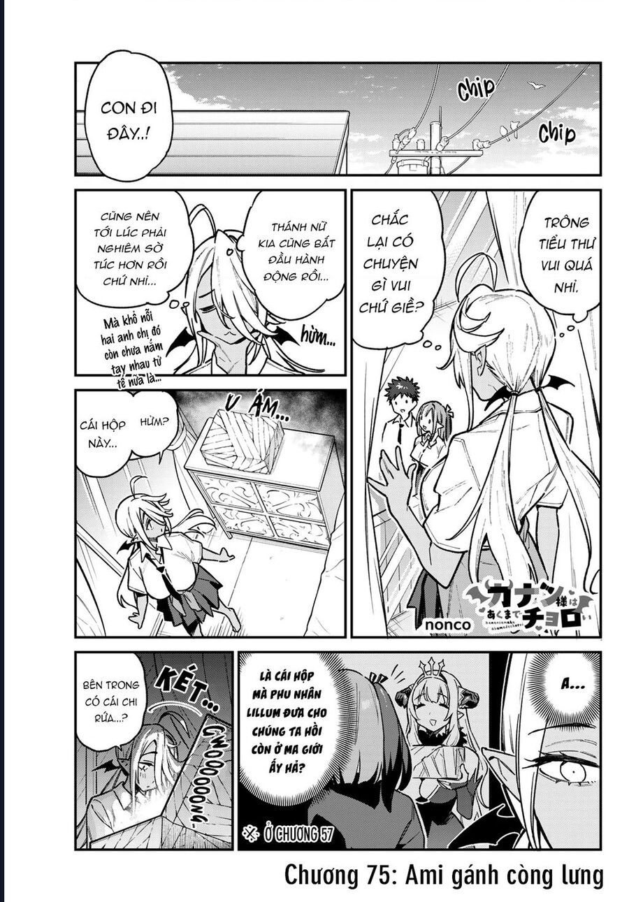 Kanan-sama wa Akumade Choroi Chap 75 - Next Chap 74