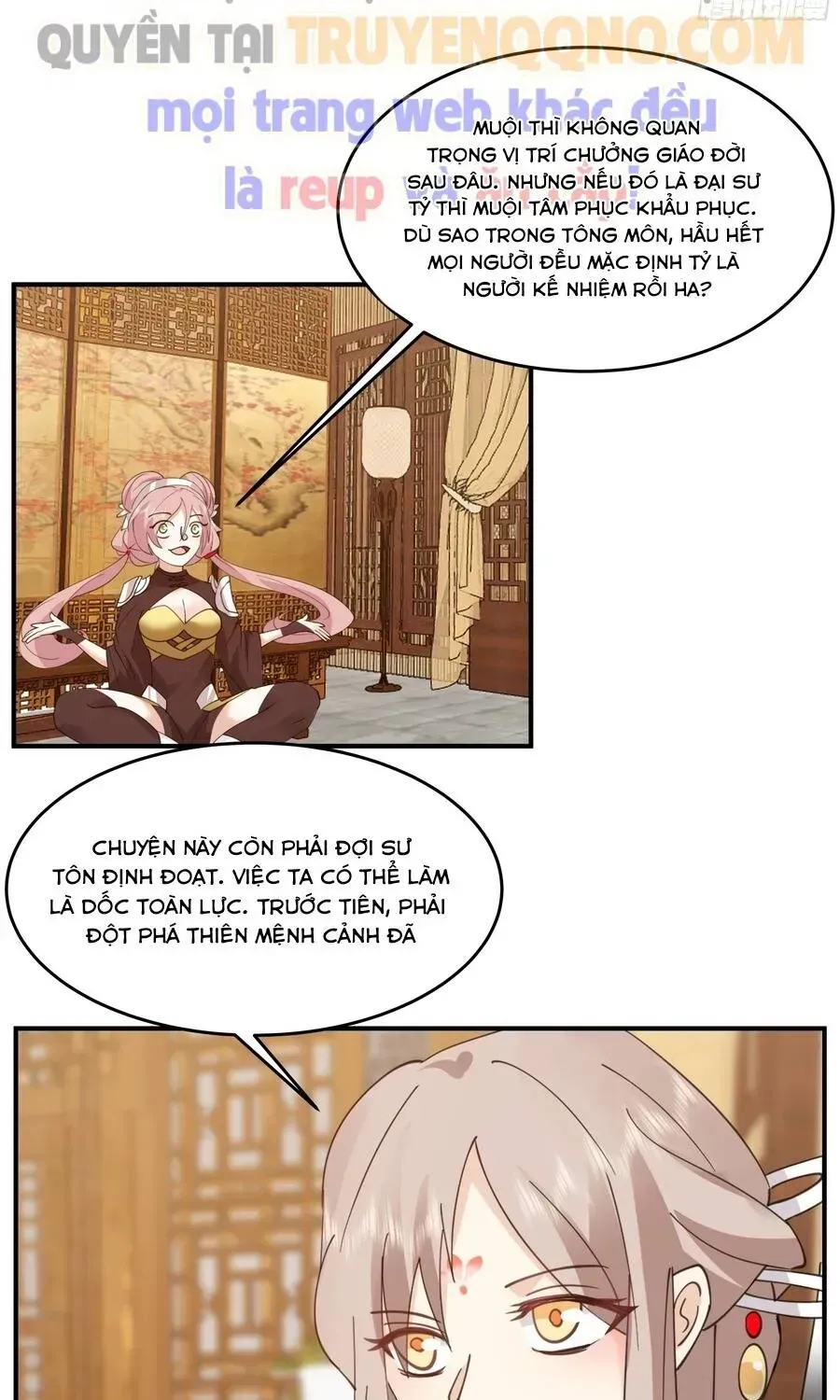 Sư Tỷ, Ta Không Muốn Cố Gắng! Chap 37 - Next Chap 36