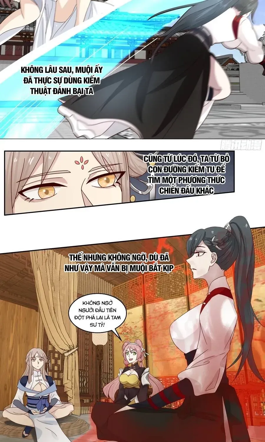 Sư Tỷ, Ta Không Muốn Cố Gắng! Chap 38 - Next Chap 37