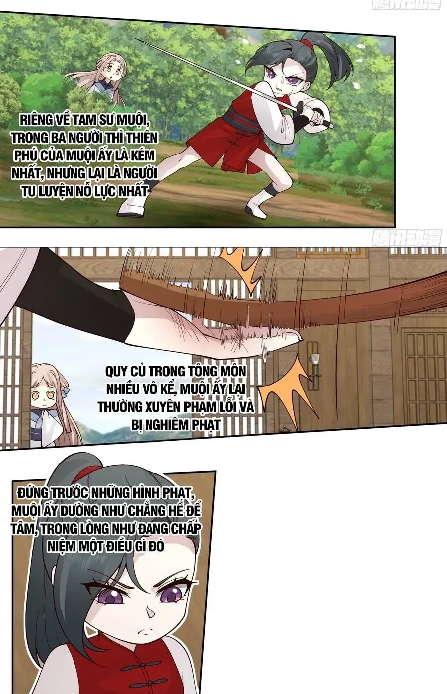 Sư Tỷ, Ta Không Muốn Cố Gắng! Chap 38 - Next Chap 37