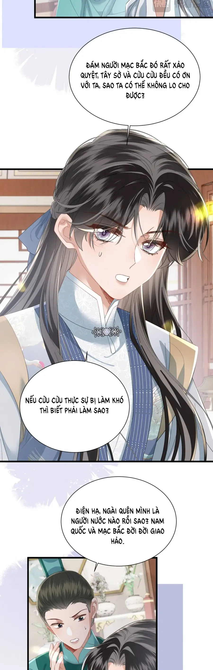 Cả Nhà Bạo Quân Đều Dựa Vào Việc Đọc Tiếng Lòng Của Cô Ấy Để Giữ Mạng Chap 95 - Next Chap 94