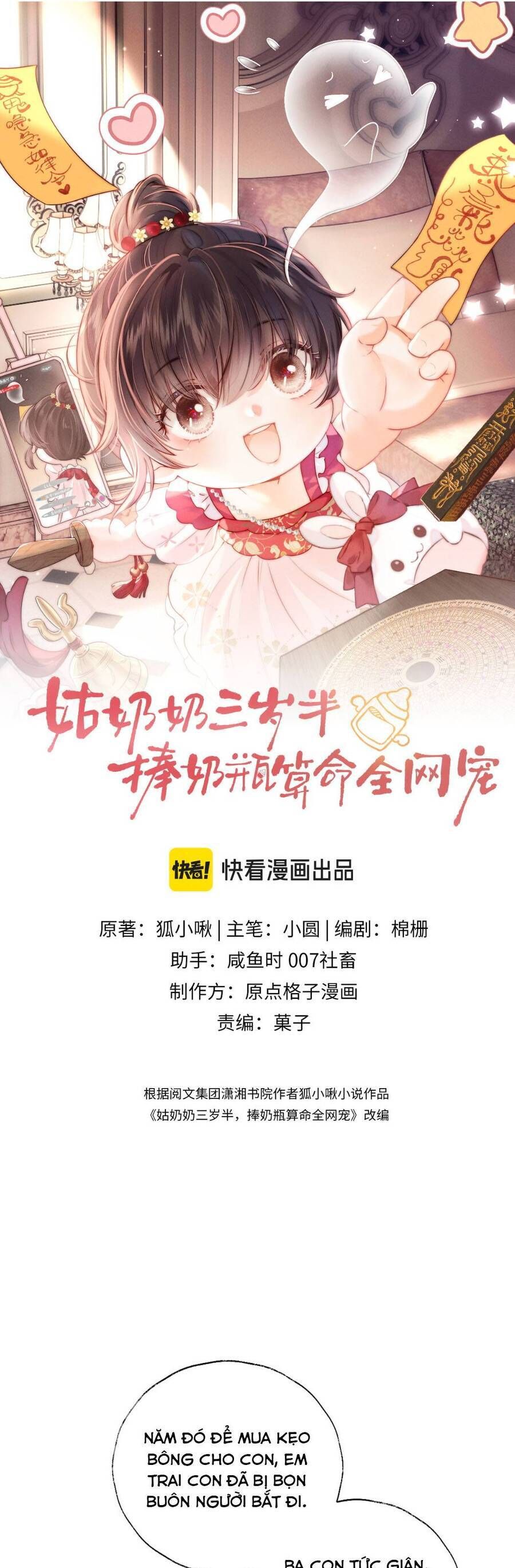 Cô Tổ Mới Ba Tuổi Rưỡi, Ôm Bình Sữa Xem Bói Được Cả Mạng Yêu Chiều Chap 10 - Next Chap 11