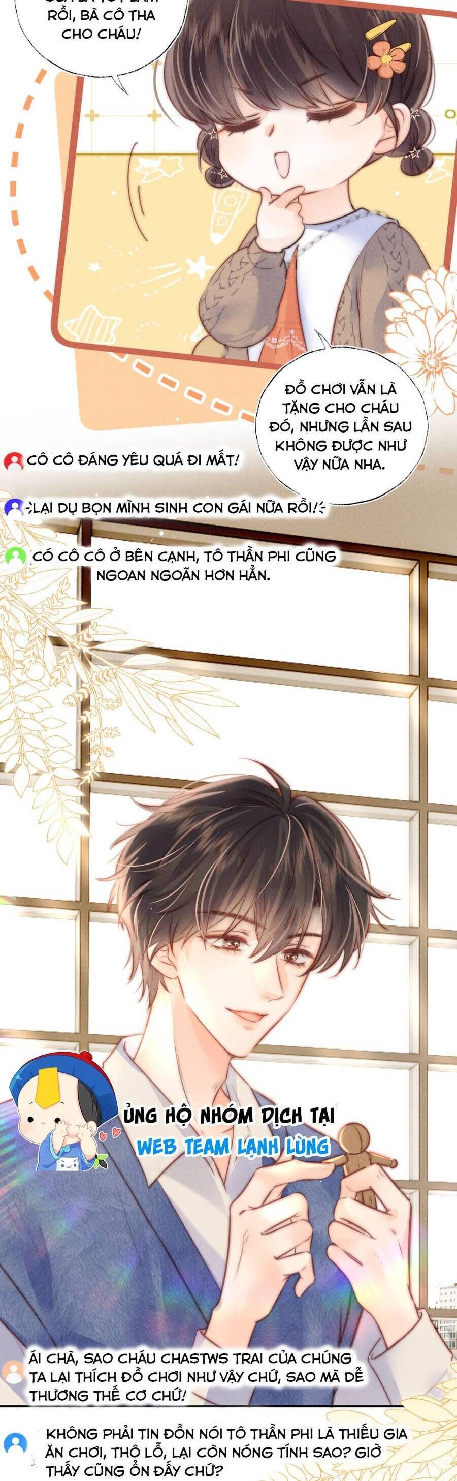 Cô Tổ Mới Ba Tuổi Rưỡi, Ôm Bình Sữa Xem Bói Được Cả Mạng Yêu Chiều Chap 10 - Next Chap 11