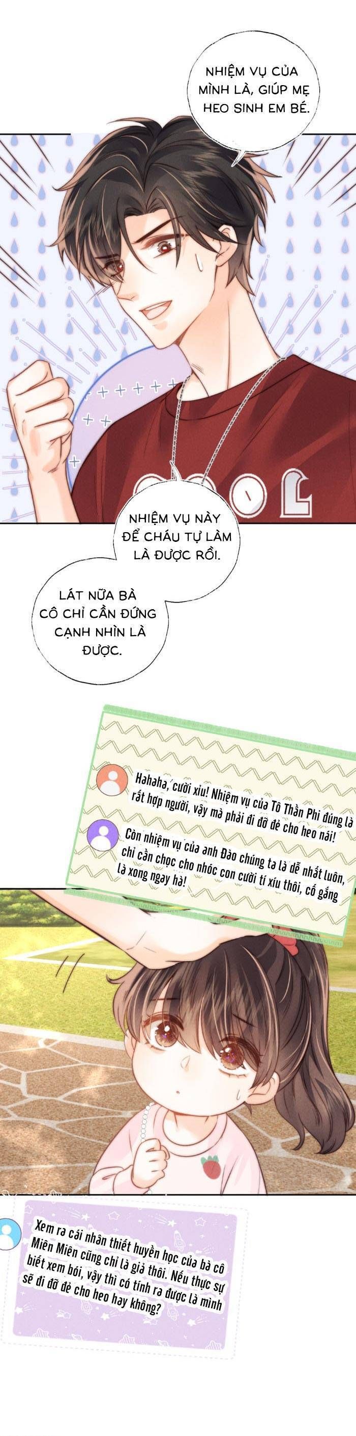 Cô Tổ Mới Ba Tuổi Rưỡi, Ôm Bình Sữa Xem Bói Được Cả Mạng Yêu Chiều Chap 18 - Next Chap 19