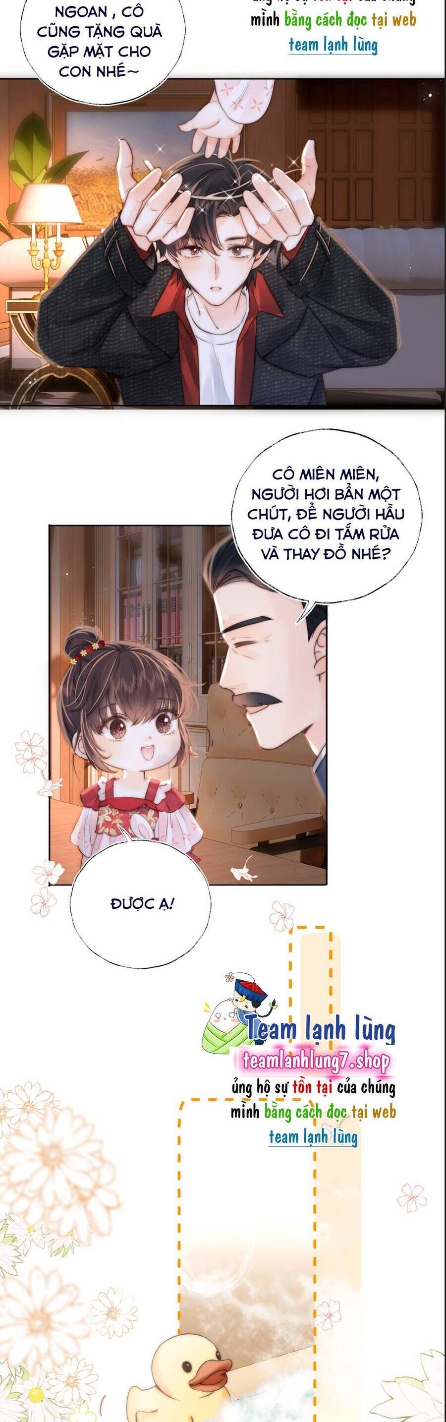 Cô Tổ Mới Ba Tuổi Rưỡi, Ôm Bình Sữa Xem Bói Được Cả Mạng Yêu Chiều Chap 2 - Next Chap 3