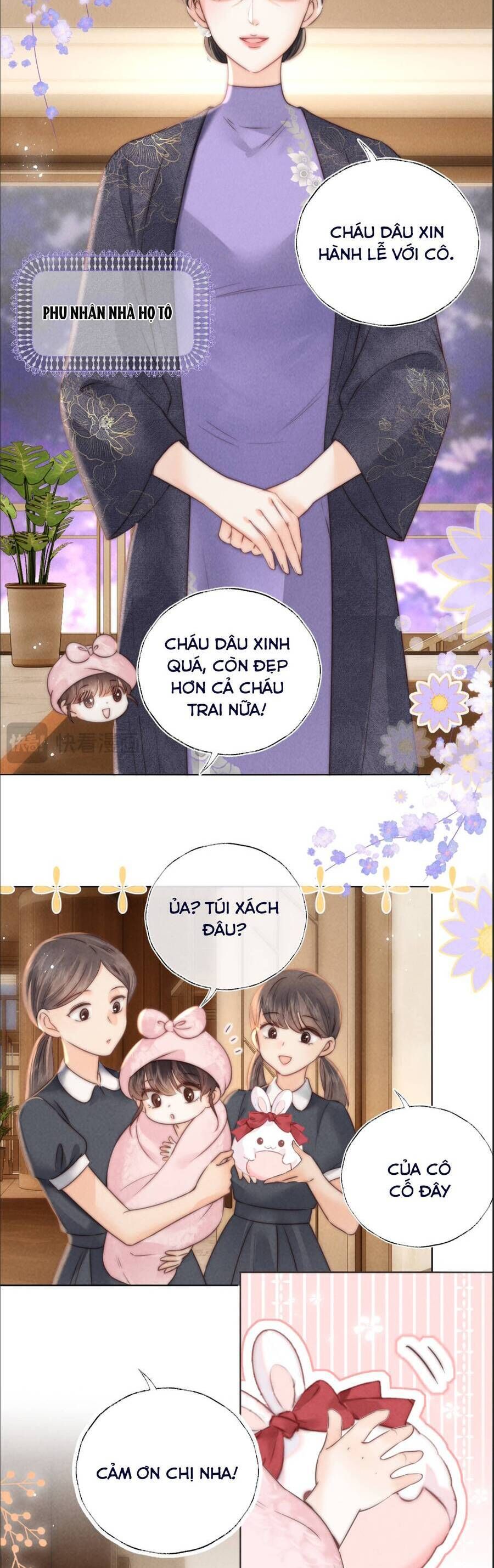 Cô Tổ Mới Ba Tuổi Rưỡi, Ôm Bình Sữa Xem Bói Được Cả Mạng Yêu Chiều Chap 2 - Next Chap 3