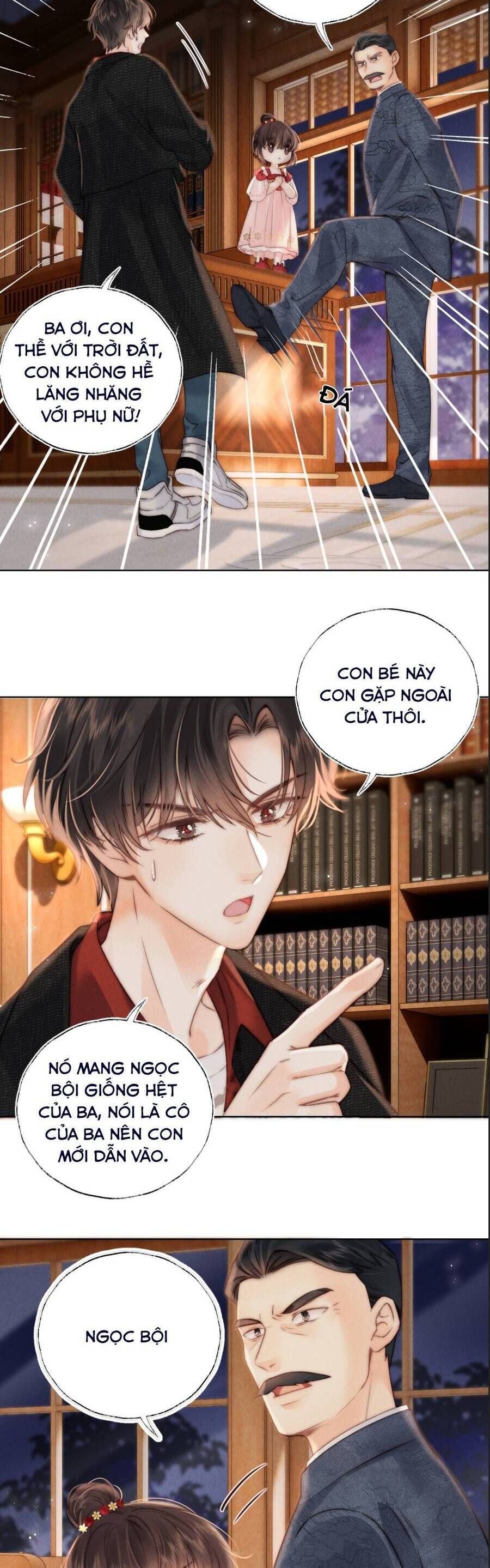 Cô Tổ Mới Ba Tuổi Rưỡi, Ôm Bình Sữa Xem Bói Được Cả Mạng Yêu Chiều Chap 2 - Next Chap 3