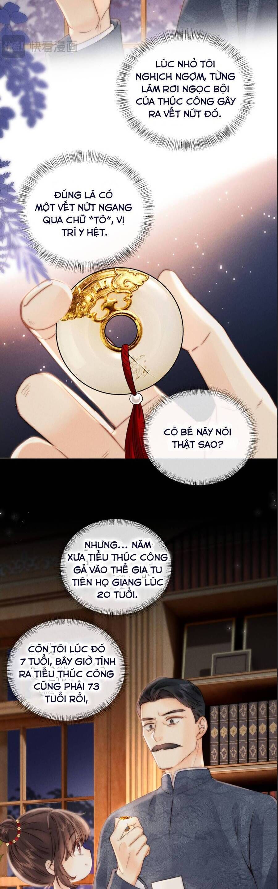 Cô Tổ Mới Ba Tuổi Rưỡi, Ôm Bình Sữa Xem Bói Được Cả Mạng Yêu Chiều Chap 2 - Next Chap 3