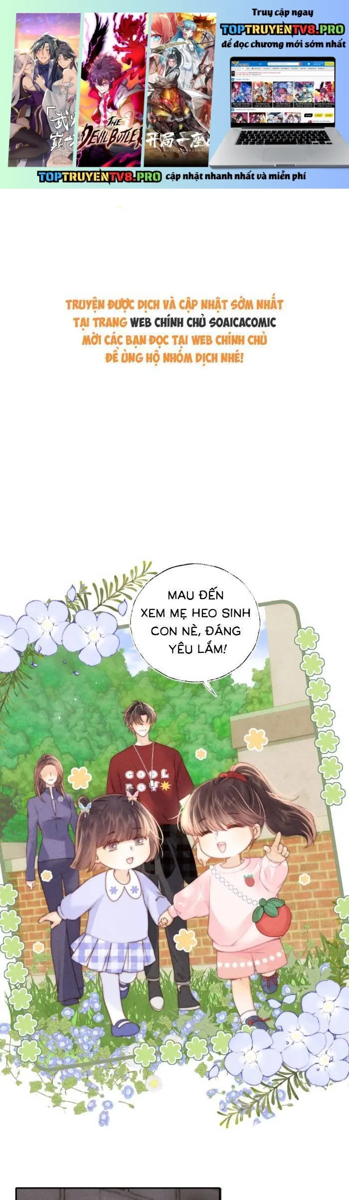 Cô Tổ Mới Ba Tuổi Rưỡi, Ôm Bình Sữa Xem Bói Được Cả Mạng Yêu Chiều Chap 22 - Next Chap 23