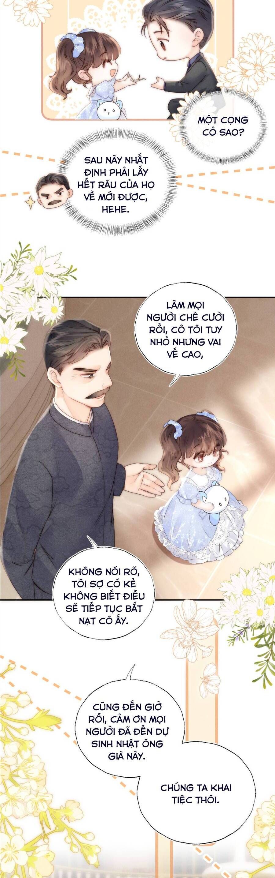 Cô Tổ Mới Ba Tuổi Rưỡi, Ôm Bình Sữa Xem Bói Được Cả Mạng Yêu Chiều Chap 3 - Next Chap 4