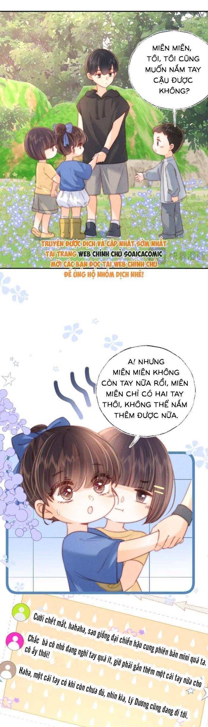 Cô Tổ Mới Ba Tuổi Rưỡi, Ôm Bình Sữa Xem Bói Được Cả Mạng Yêu Chiều Chap 32 - Next Chap 33