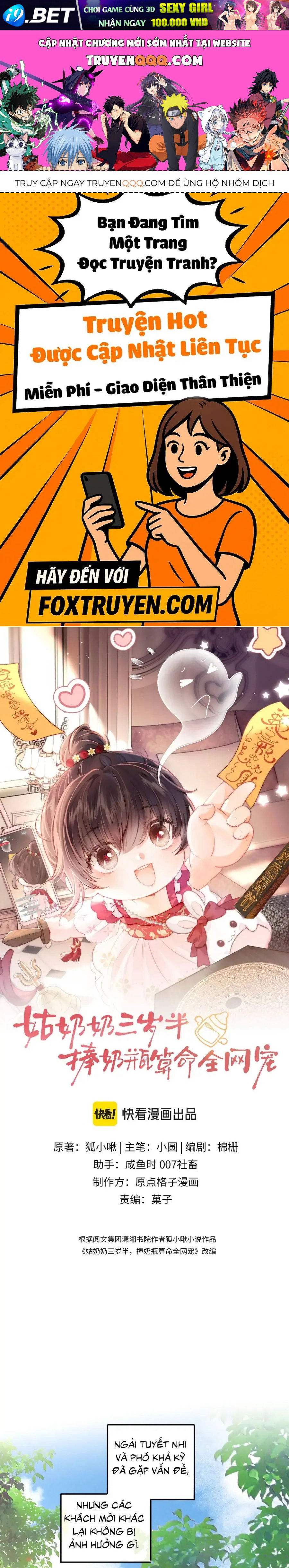 Cô Tổ Mới Ba Tuổi Rưỡi, Ôm Bình Sữa Xem Bói Được Cả Mạng Yêu Chiều Chap 34 - Next Chap 35