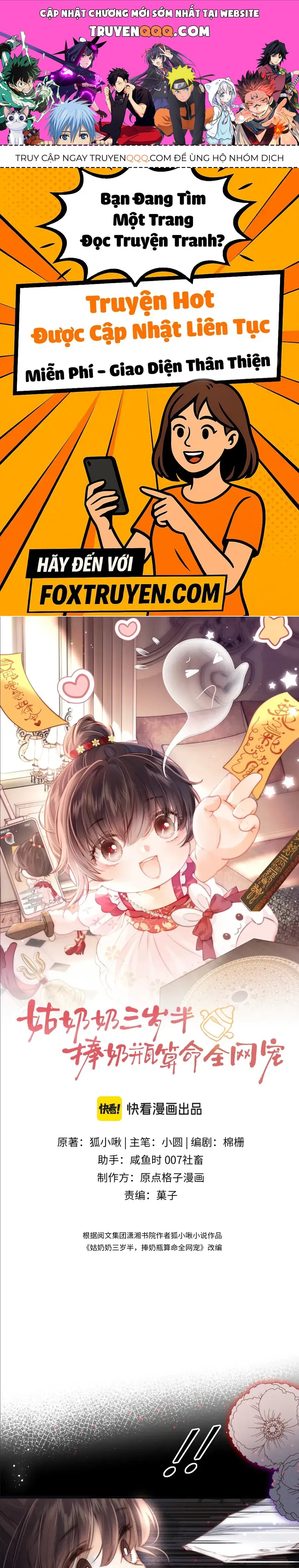 Cô Tổ Mới Ba Tuổi Rưỡi, Ôm Bình Sữa Xem Bói Được Cả Mạng Yêu Chiều Chap 36 - Next Chap 37