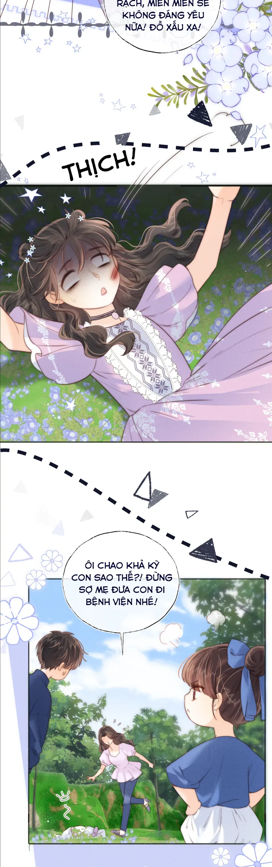 Cô Tổ Mới Ba Tuổi Rưỡi, Ôm Bình Sữa Xem Bói Được Cả Mạng Yêu Chiều Chap 36 - Next Chap 37