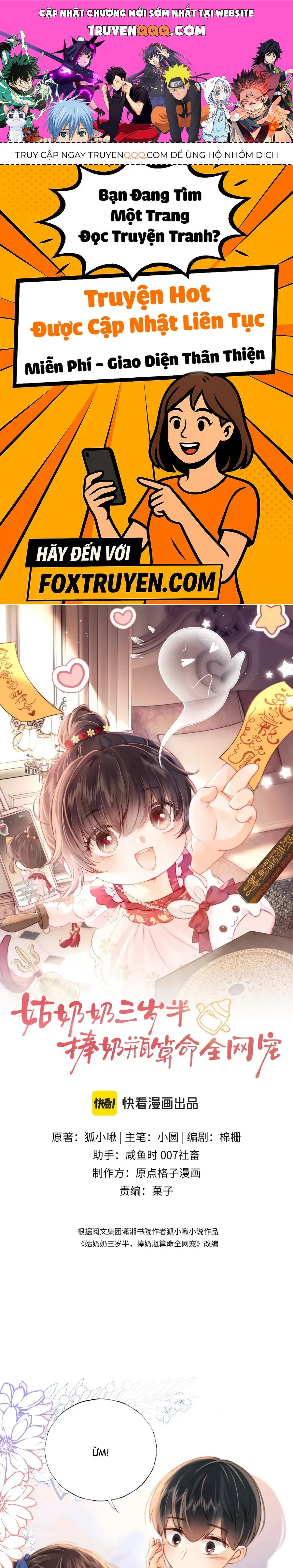 Cô Tổ Mới Ba Tuổi Rưỡi, Ôm Bình Sữa Xem Bói Được Cả Mạng Yêu Chiều Chap 37 - Next Chap 38