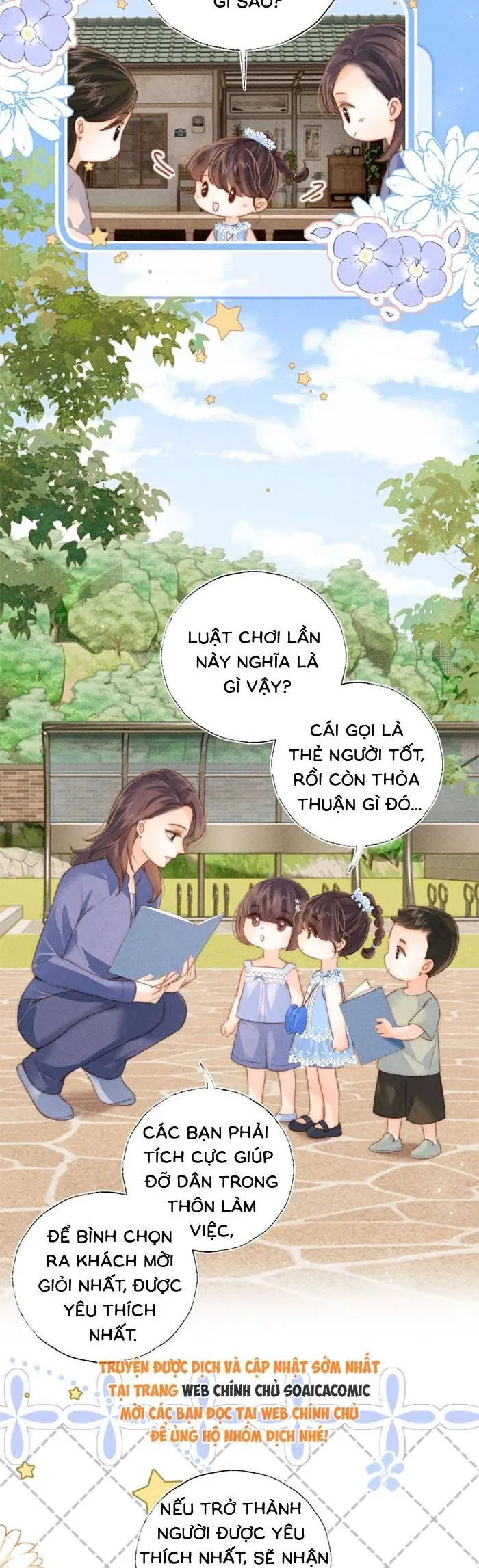 Cô Tổ Mới Ba Tuổi Rưỡi, Ôm Bình Sữa Xem Bói Được Cả Mạng Yêu Chiều Chap 46 - Next Chap 47