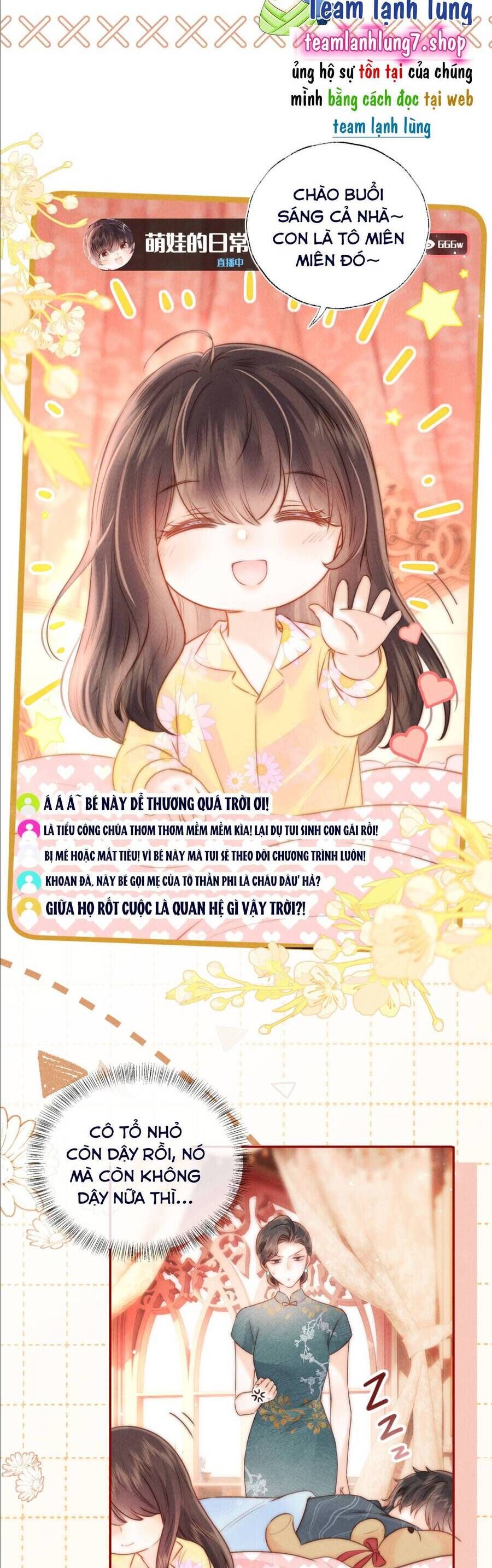 Cô Tổ Mới Ba Tuổi Rưỡi, Ôm Bình Sữa Xem Bói Được Cả Mạng Yêu Chiều Chap 6 - Next Chap 7